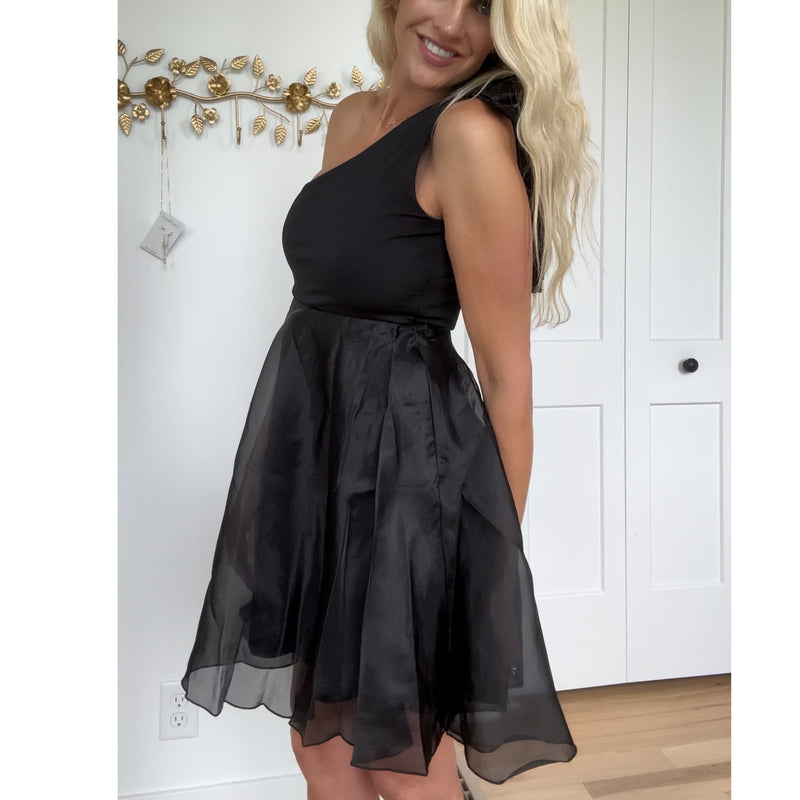 Little Black Bow Dress