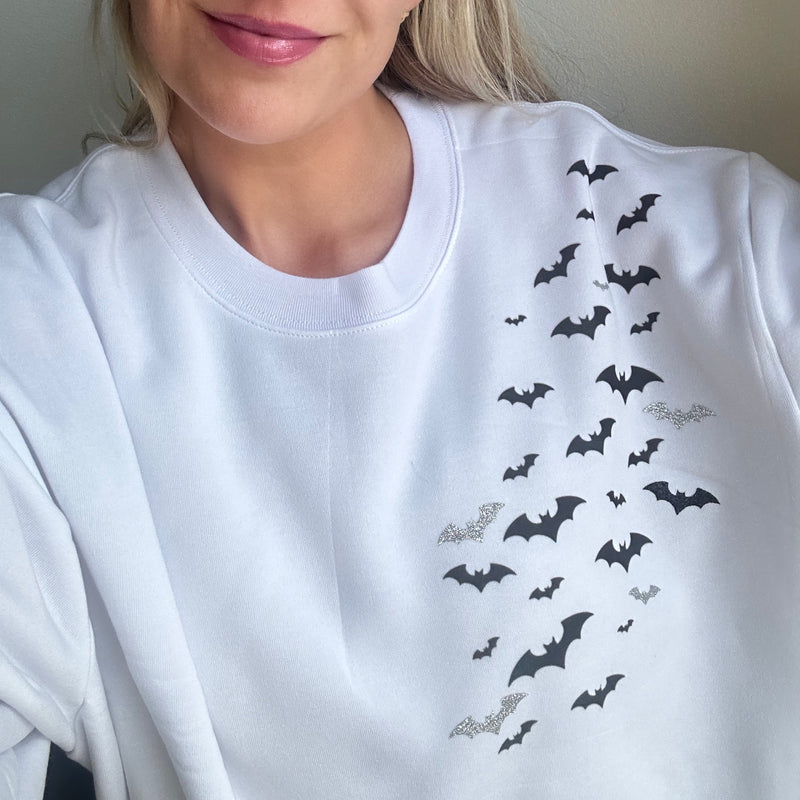 Fricken Bats I LOVE Halloween Sweatshirt