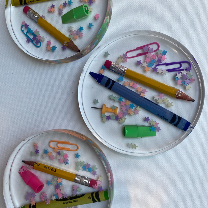 Resin paperweight