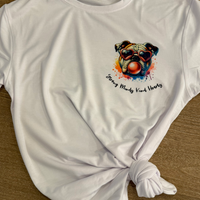 Bubble Gum Bulldog Tee