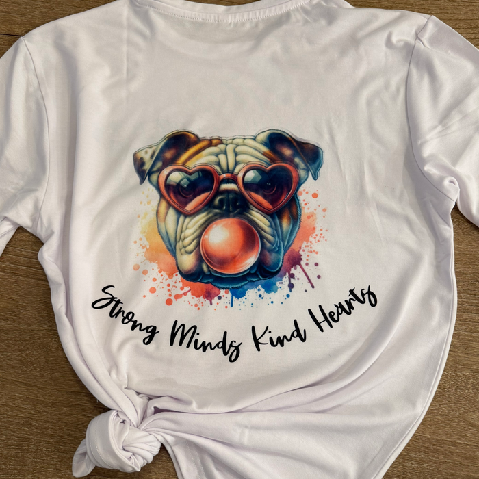 Bubble Gum Bulldog Tee