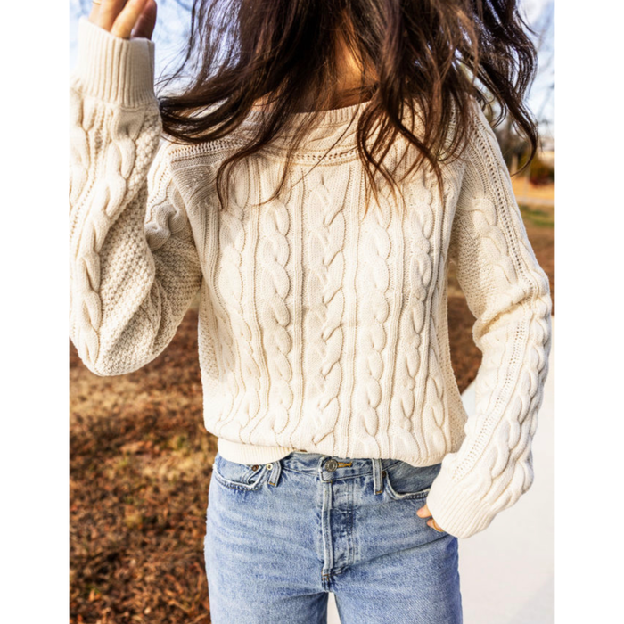 PREORDER Weekend Cable Knit