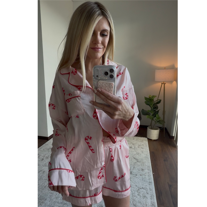 Candy cane lane PJ set