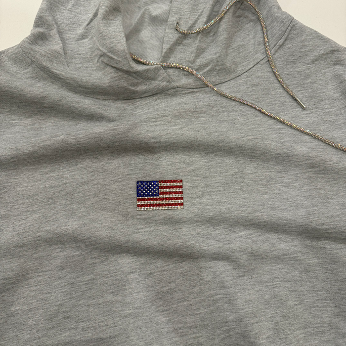 USA glam hoodie